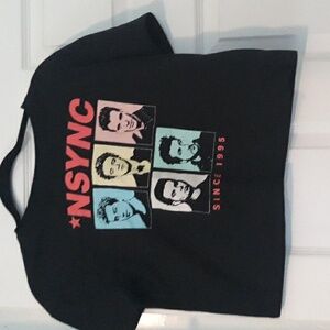 NSYNC crop tee